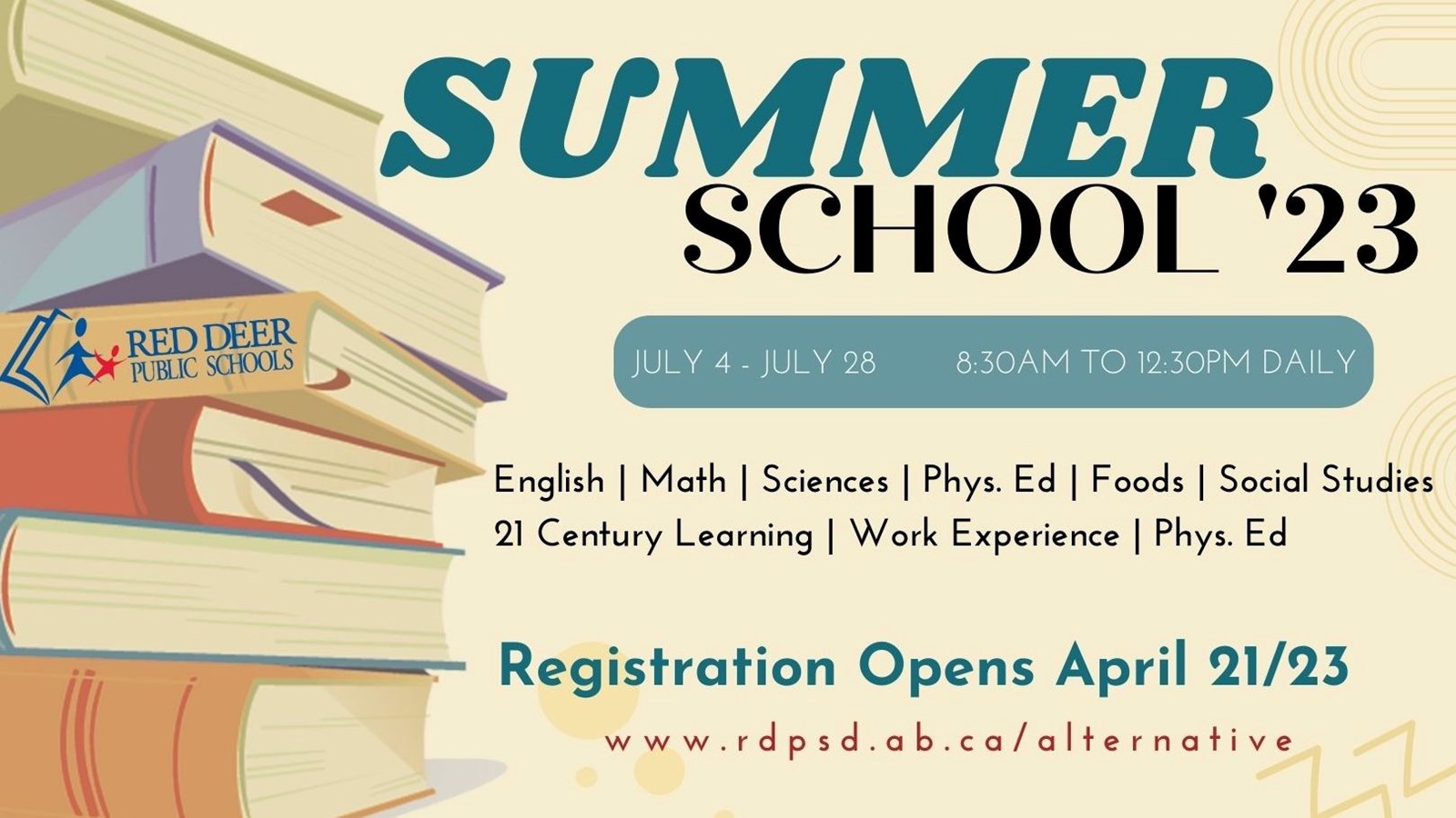 Register for summer school